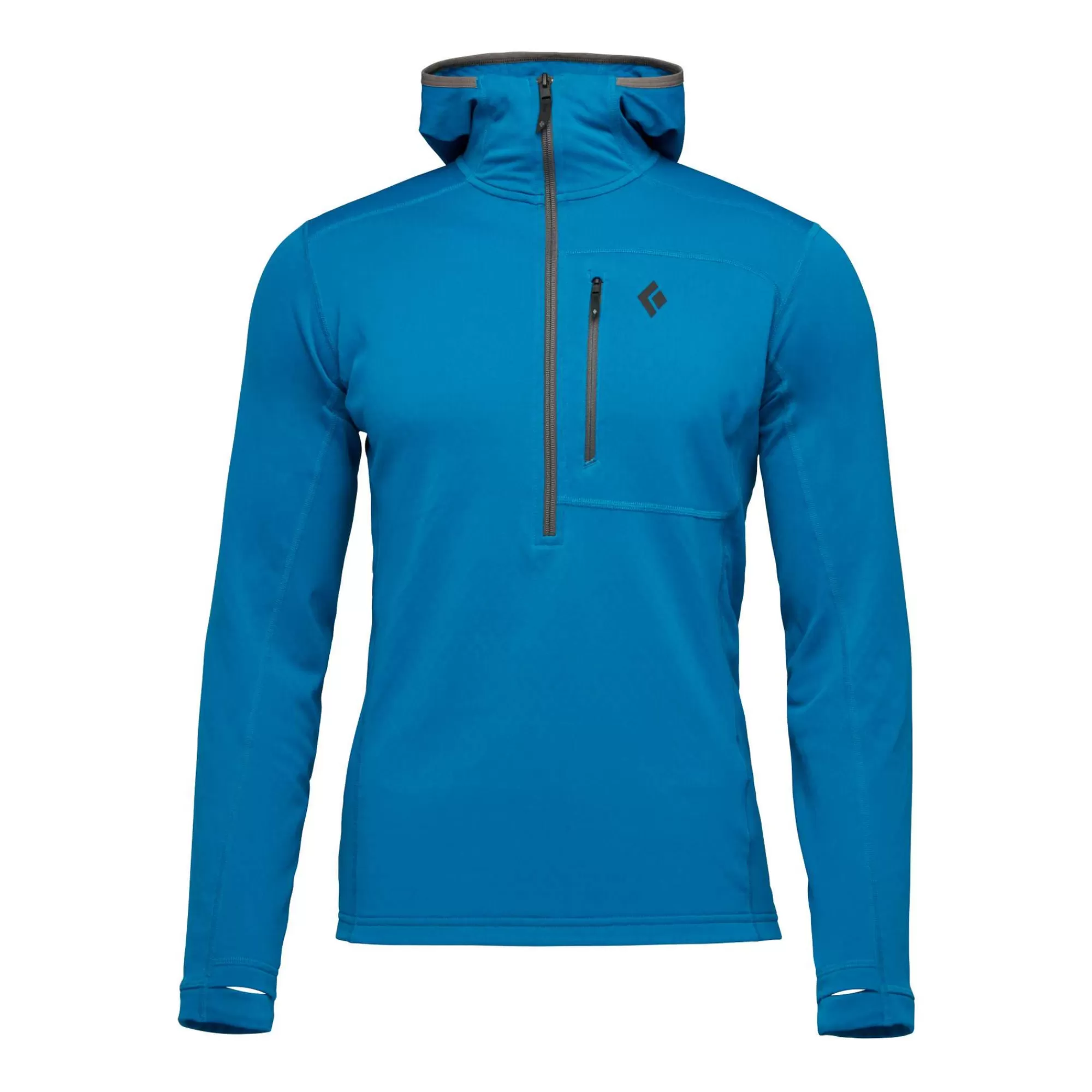 Herren Black Diamond Men's Coefficient Quarter Zip Fleece Hoody