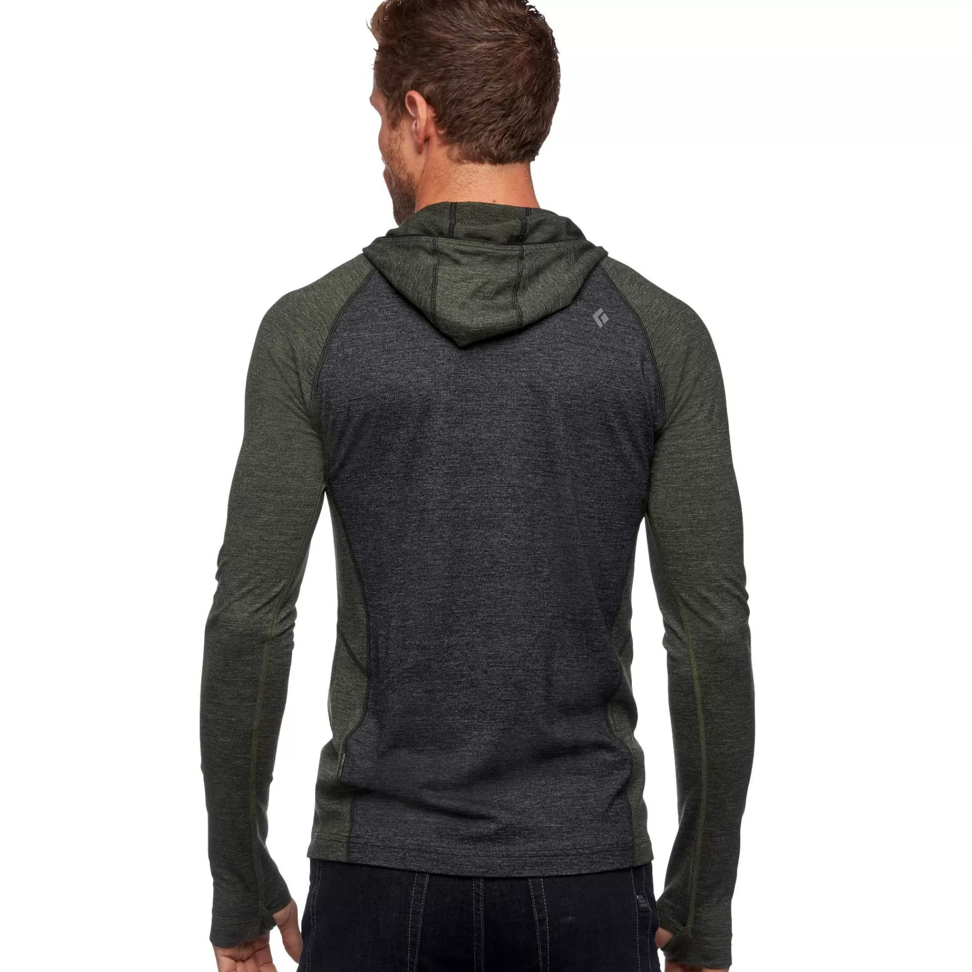 Herren Black Diamond Men's Solution 150 Merino Baselayer Crew Half Zip Hoody
