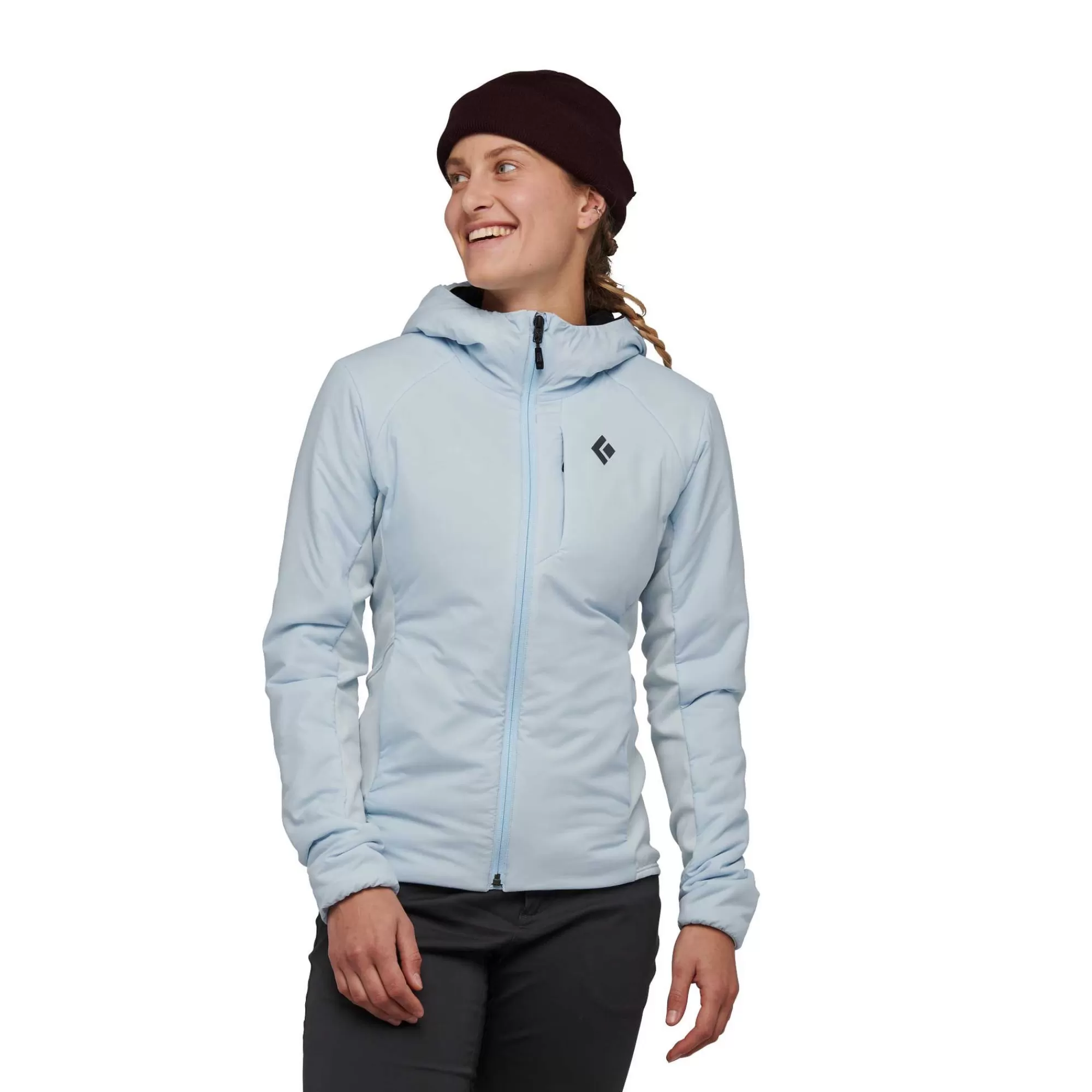 Damen Black Diamond Women's First Light Hybrid Hoody
